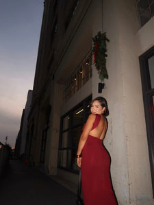 Under The Mistletoe Knit Midi Dress