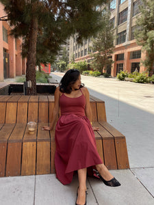 Forever Yours Ribbed Midi Dress